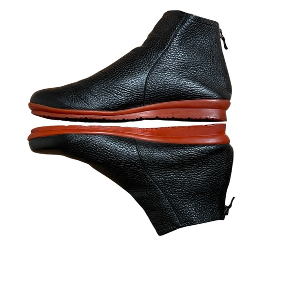 Arche ‘Baryky’ Soft Leather Zip Back Ankle Boot Red Sole 37 (6) - Picture 11 of 15